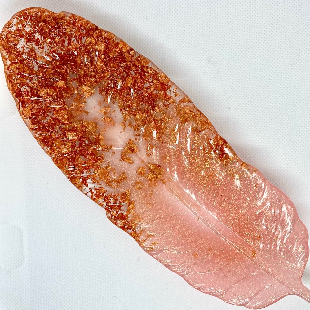 Feather Resin Tray
